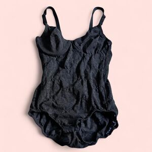 Maidenform Women's Black Bodysuit